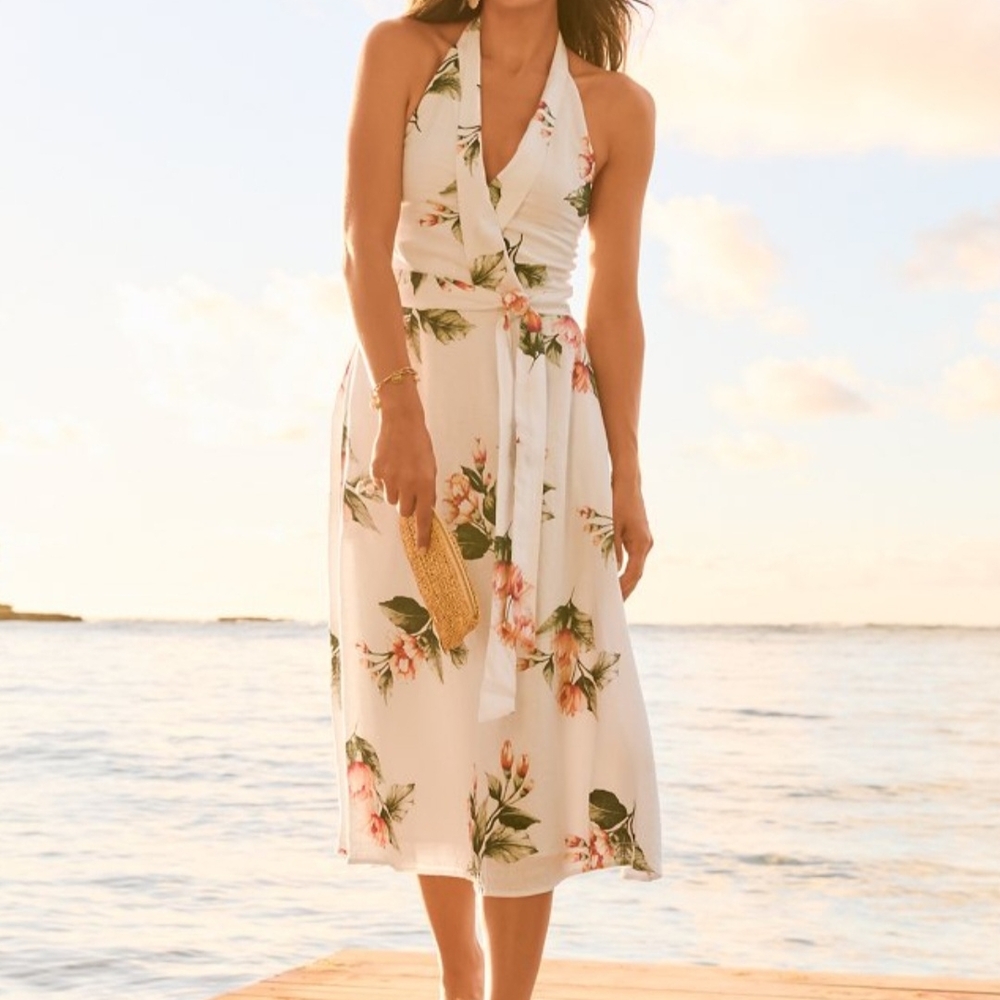 NWT TB Florentia Flourish Midi Dress